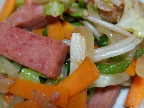 ◇スパムと野菜の炒め物